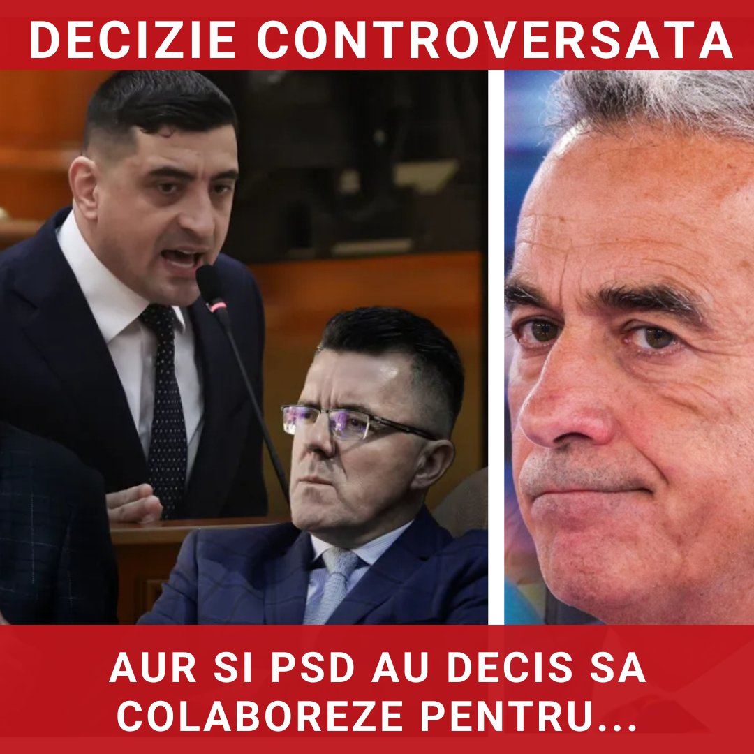 Goana după putere: AUR și PSD își unesc forțele pentru o moțiune de cenzură