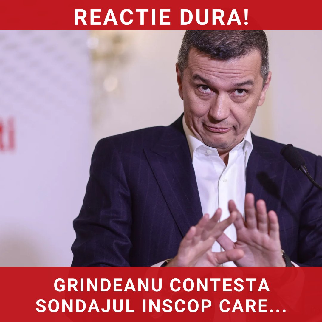 Grindeanu contestă sondajul INSCOP care plasează PNL pe primul loc în preferințele alegătorilor