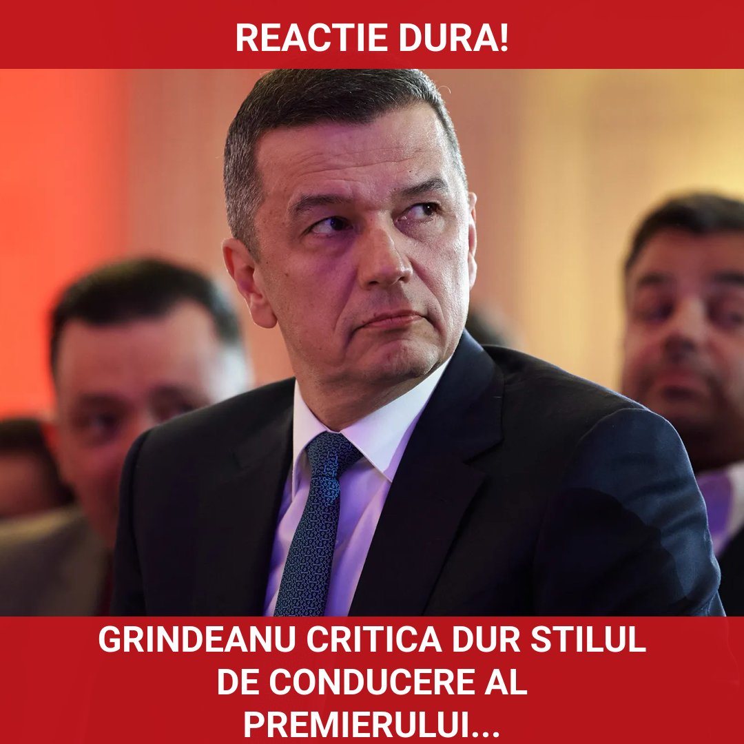 Grindeanu critică dur stilul de conducere al premierului Bolojan, comparându-l cu Dragnea