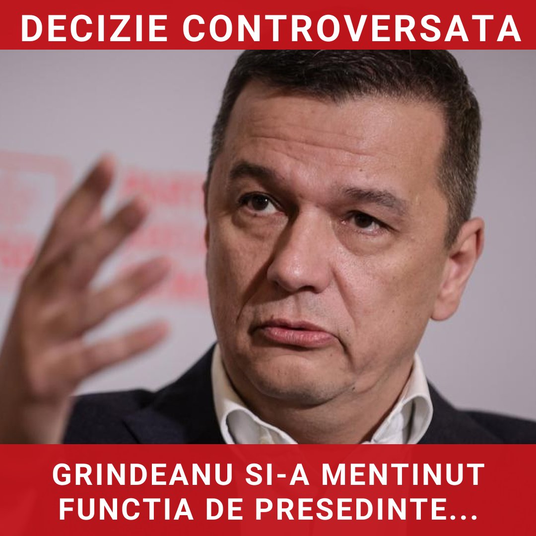 Grindeanu își menține funcția de președinte al Camerei Deputaților, în absența demisiei lui Bolojan