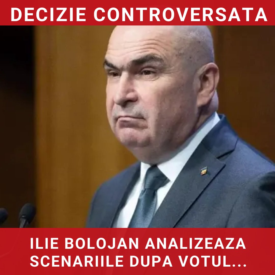 Ilie Bolojan analizează posibilele scenarii după votul moțiunii de cenzură