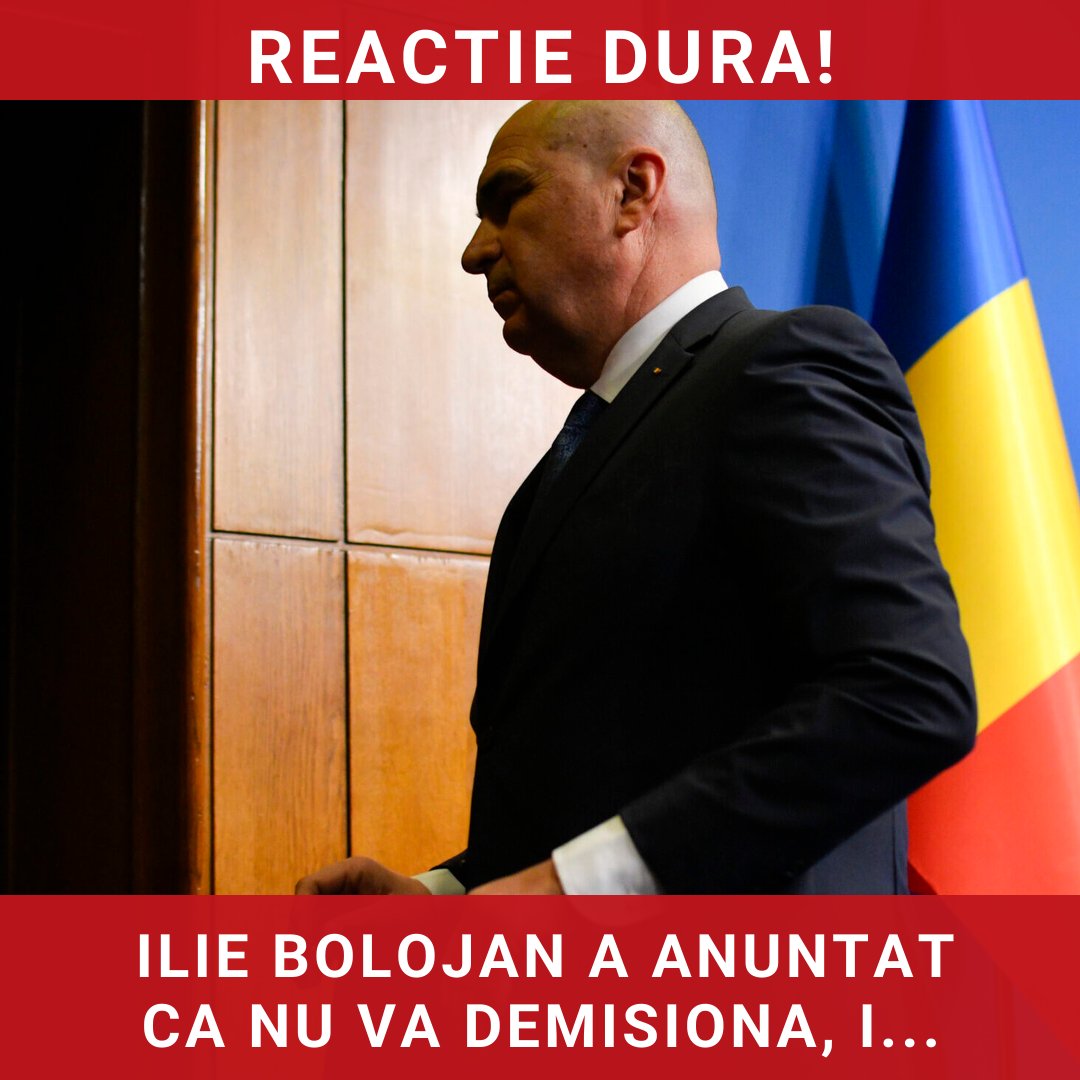 Ilie Bolojan anunță că nu va demisiona, în ciuda crizei politice din Guvern