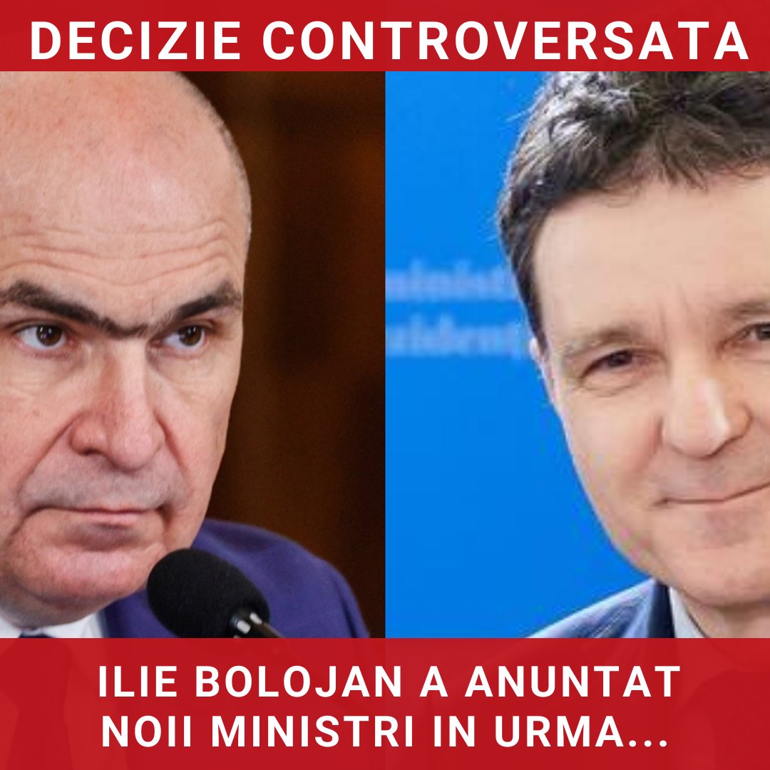 Ilie Bolojan anunță noi miniștri în urma demisiilor din PSD și crizei politice