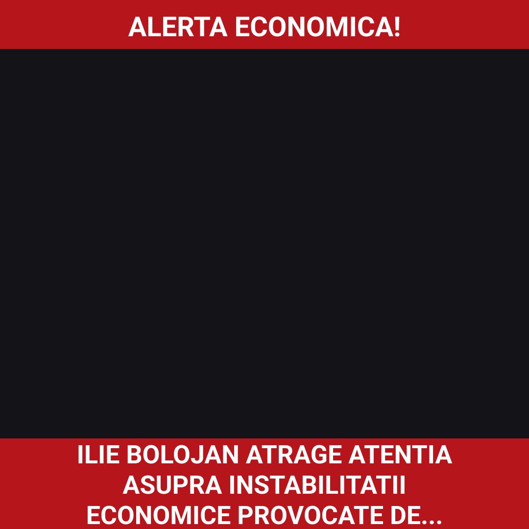 Ilie Bolojan atrage atenția asupra instabilității economice provocate de opoziție