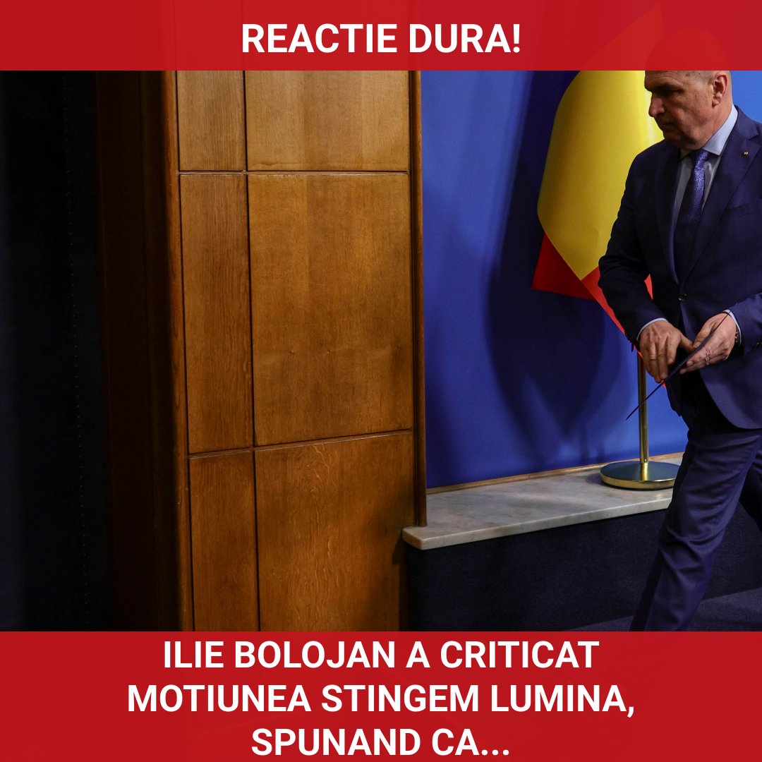 Ilie Bolojan critică dur „Moțiunea Stingem Lumina”: „Am luat măsuri care au deranjat teribil” / Mesaj pentru „indiferent cine va veni” și opțiunile PNL - HotNews.ro