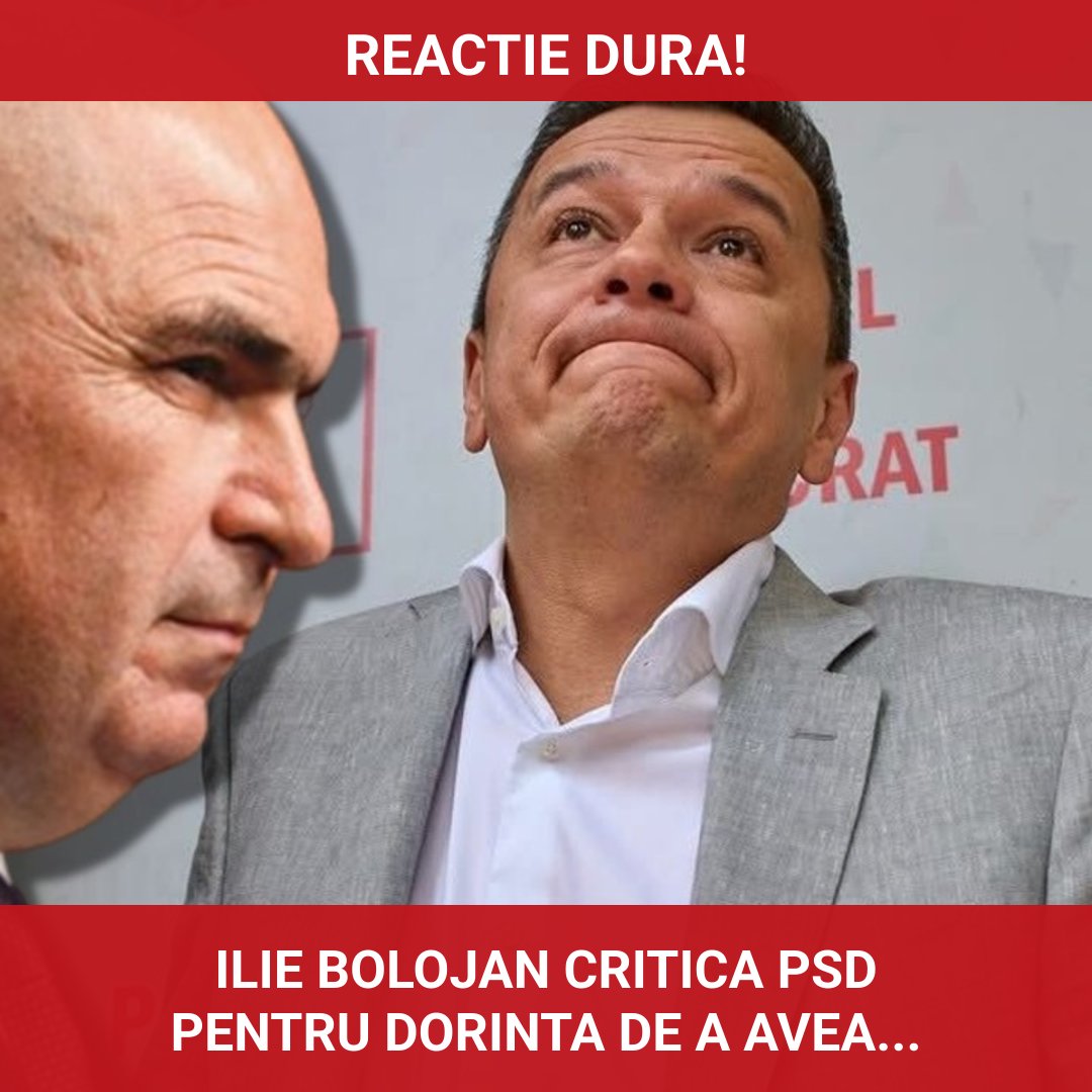 Ilie Bolojan critică PSD pentru dorința de a avea un premier obedient