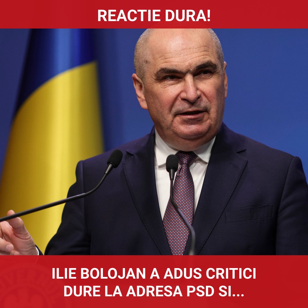 Ilie Bolojan: Critici dure la adresa PSD și viziunea sa despre un nou premier