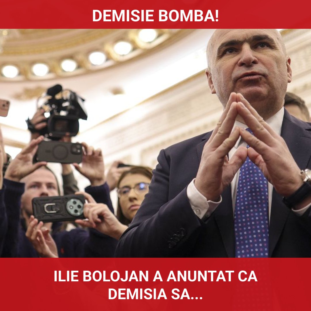 Ilie Bolojan: „Demisia mea se va face doar prin moțiune de cenzură, nu altfel