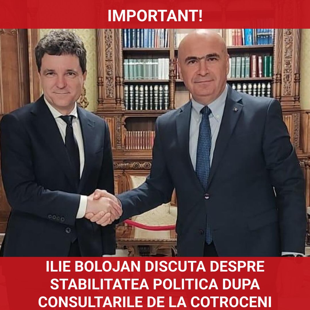 Ilie Bolojan discută despre stabilitatea politică după consultările de la Cotroceni cu Nicușor Dan