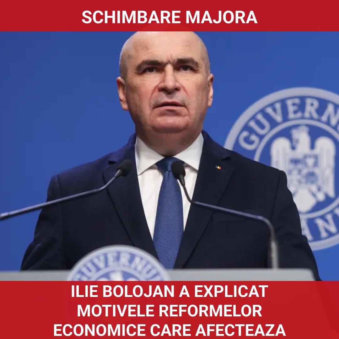 Ilie Bolojan explică motivele reformelor economice care afectează românii