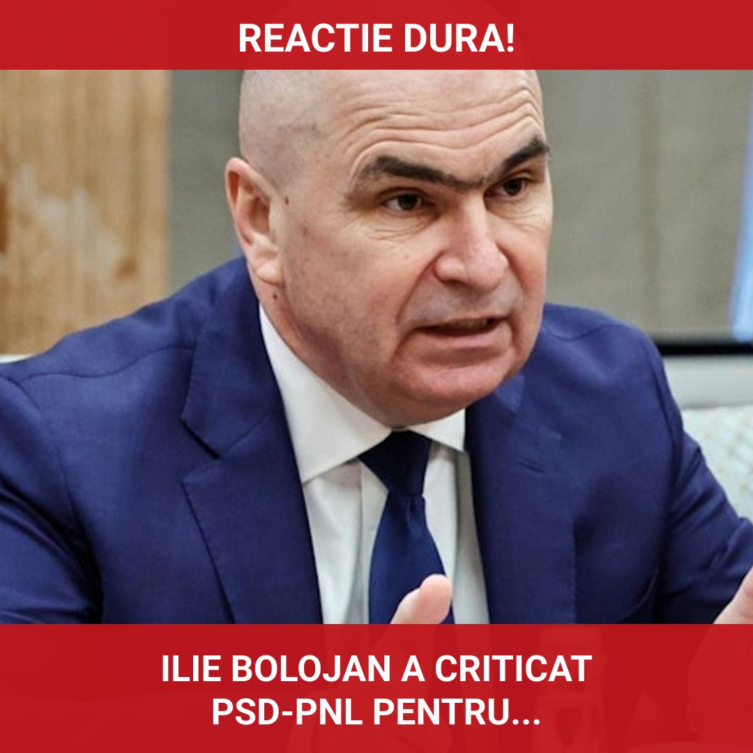 Ilie Bolojan își asumă responsabilitatea pentru criza socio-politică din România și critică PSD-PNL