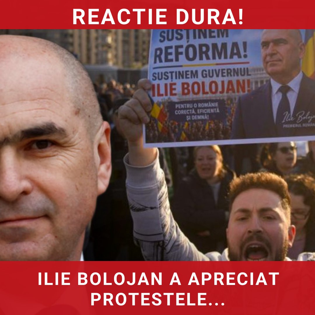 Ilie Bolojan își exprimă aprecierea pentru susținătorii care au protestat înainte de moțiunea de cenzură
