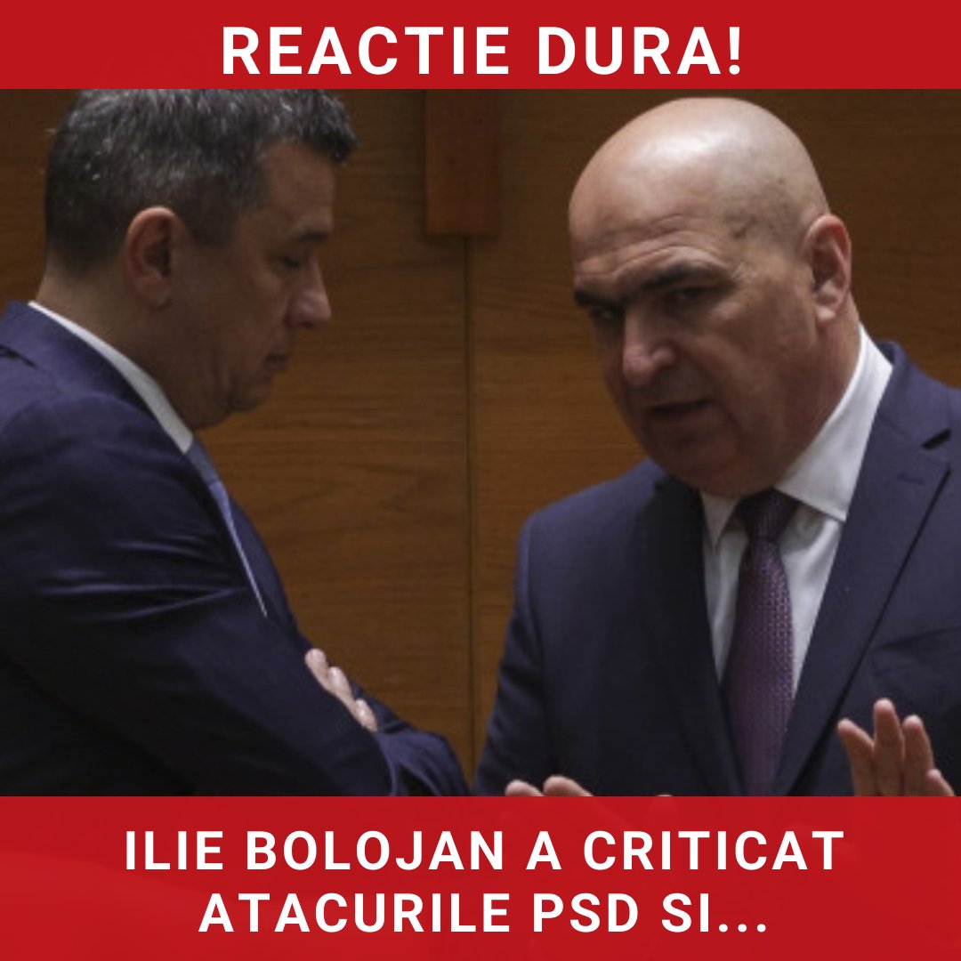 Ilie Bolojan își expune nemulțumirile față de atacurile PSD și strategia de destabilizare