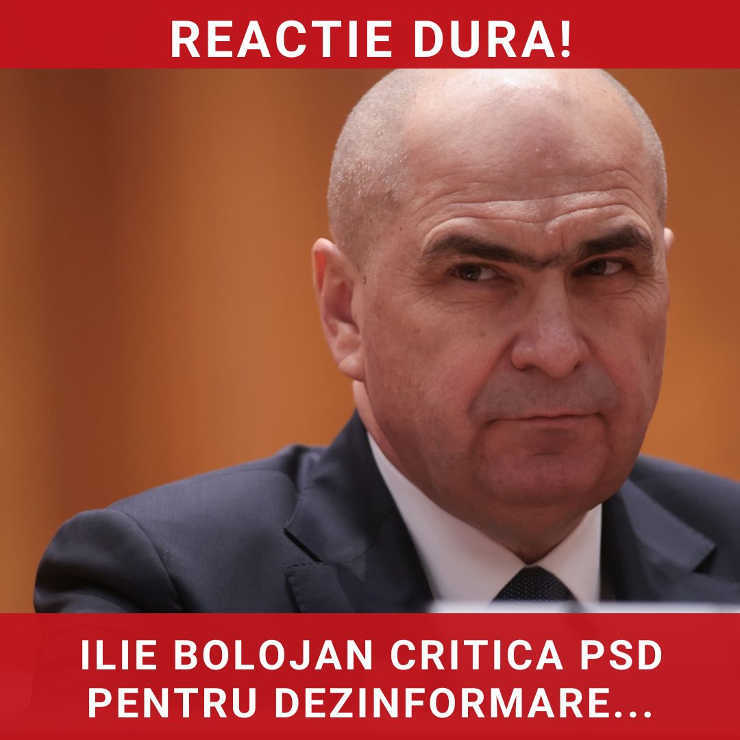 Ilie Bolojan își reafirmă angajamentul față de funcția de prim-ministru și critică PSD pentru dezinformare