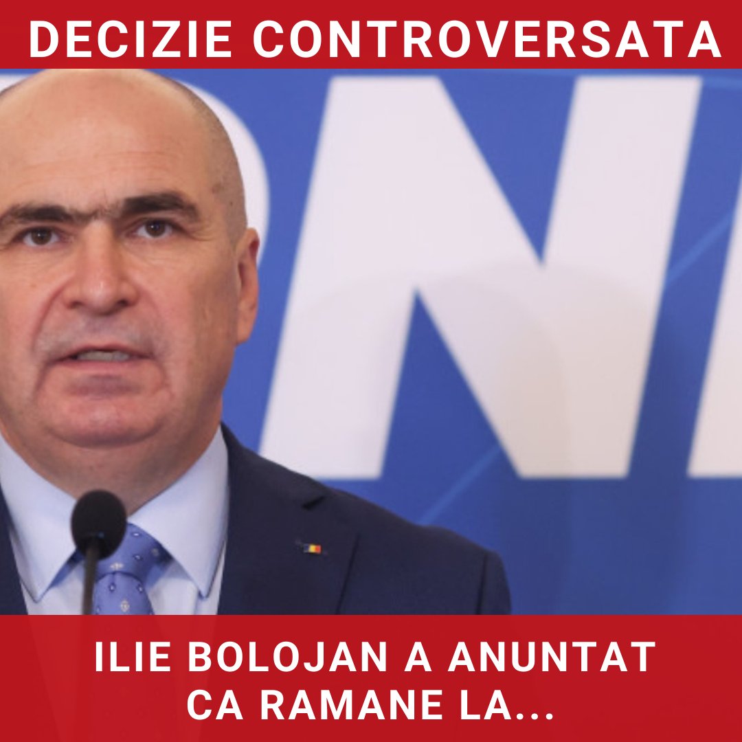 Ilie Bolojan: Rămâne la conducerea PNL după moțiunea de cenzură?
