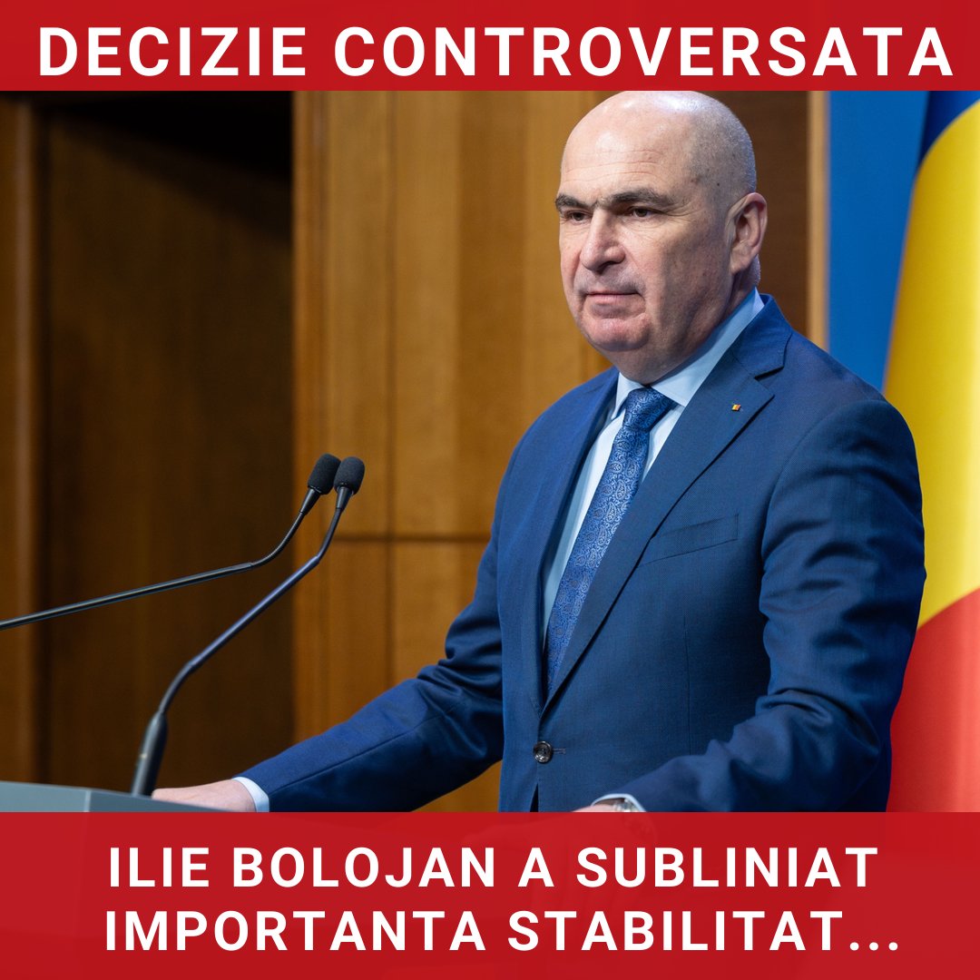 Ilie Bolojan rămâne premier, subliniind importanța stabilității în România
