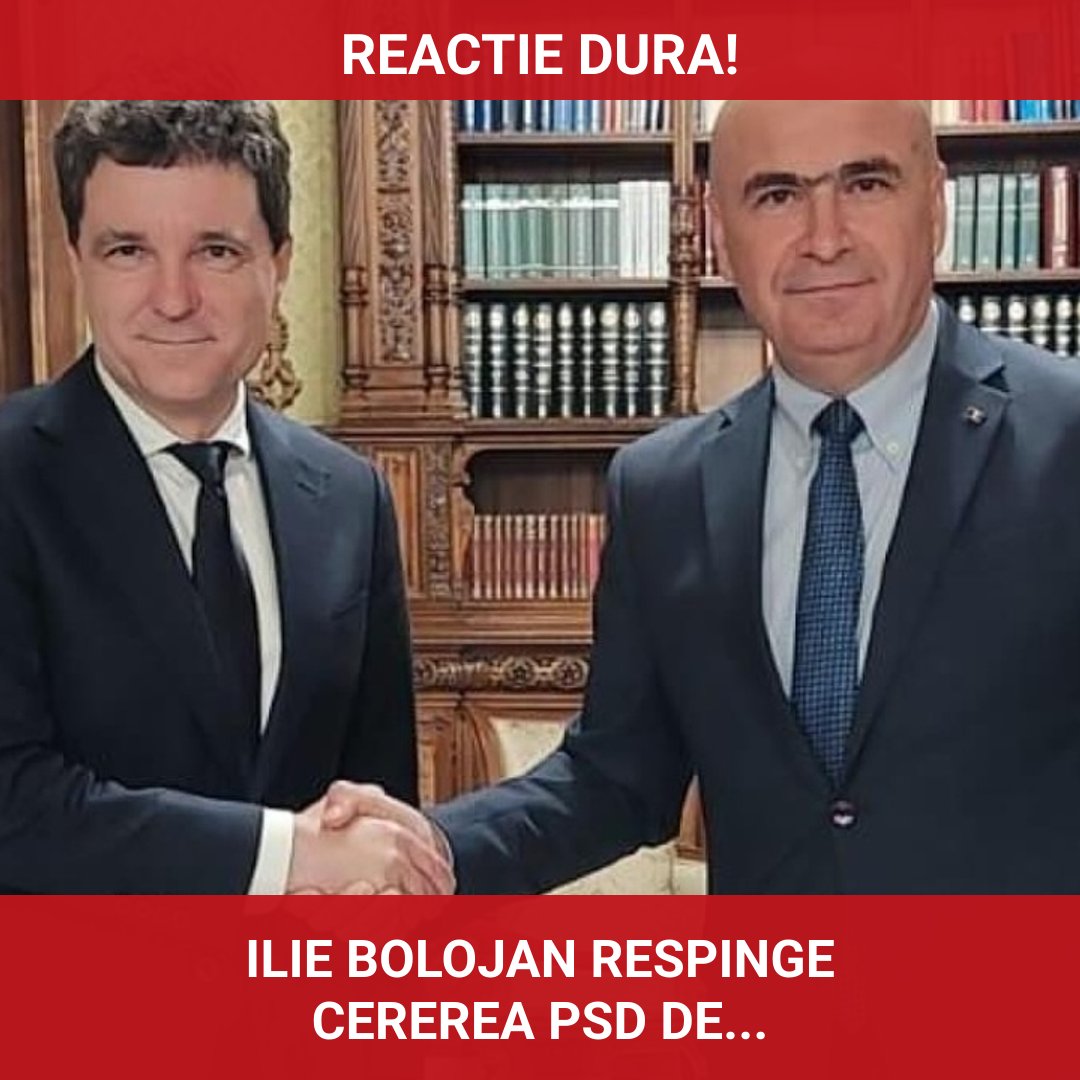 Ilie Bolojan respinge cererea PSD de demisie și subliniază responsabilitatea guvernamentală