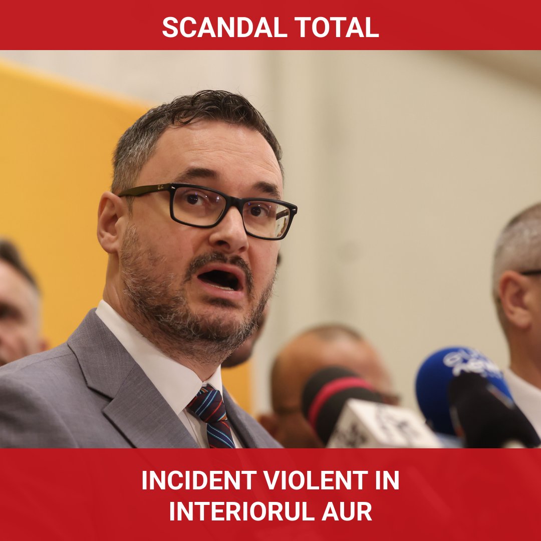 Incident violent în interiorul AUR: Dan Tanasă, implicat într-o ceartă care a escaladat