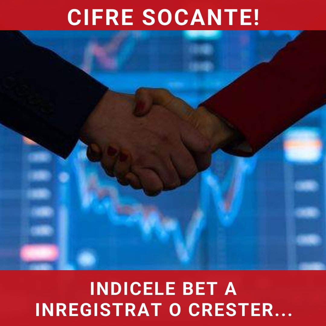 Indicele BET a înregistrat o creștere semnificativă în luna mai, în ciuda turbulențelor politice