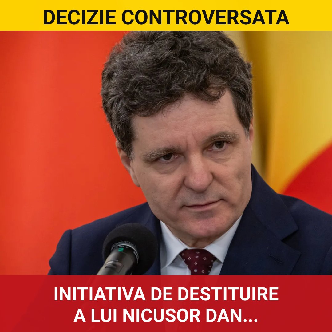 Inițiativa de destituire a lui Nicușor Dan, anunțată de un partid din opoziție