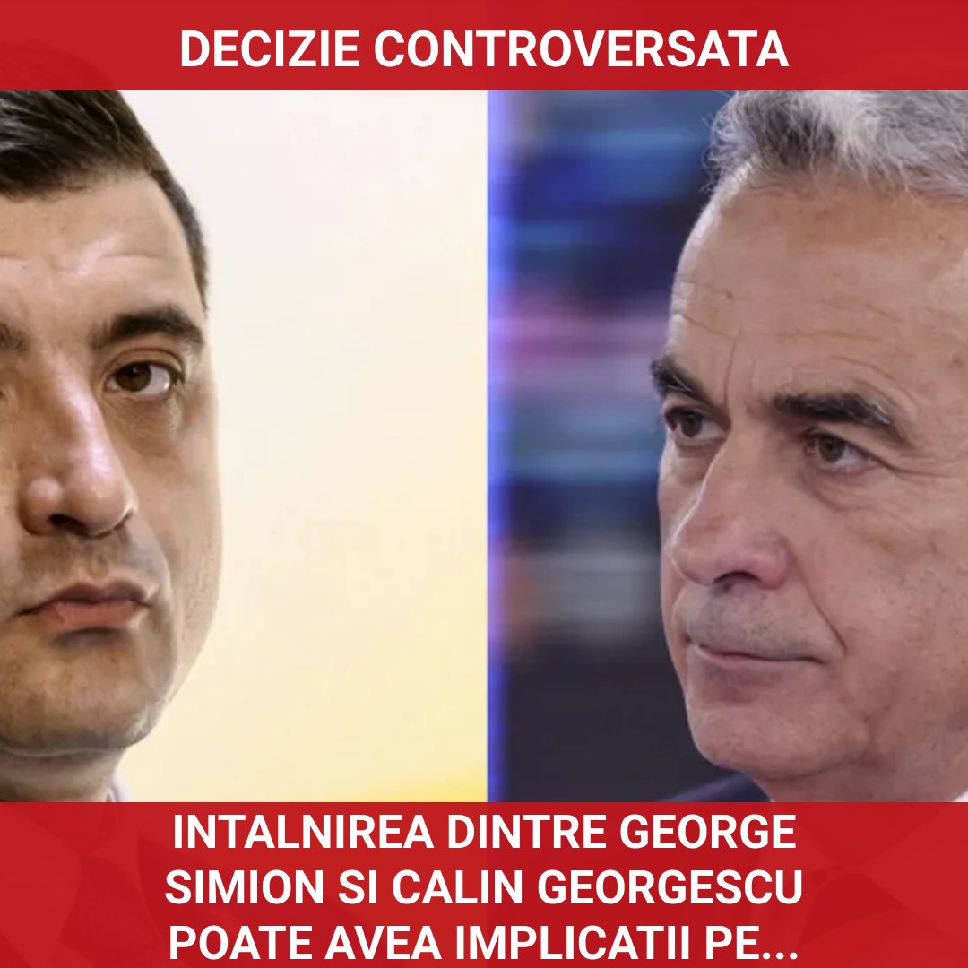 Întâlnirea discretă dintre George Simion și Călin Georgescu: implicații pentru AUR în contextul crizei politice