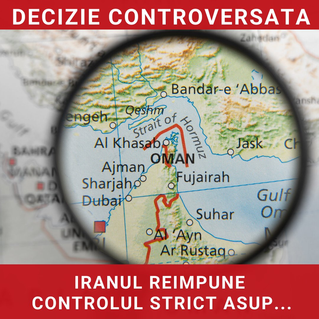 Iranul reimpune controlul strict asupra Strâmtorii Ormuz, tensionând situația internațională