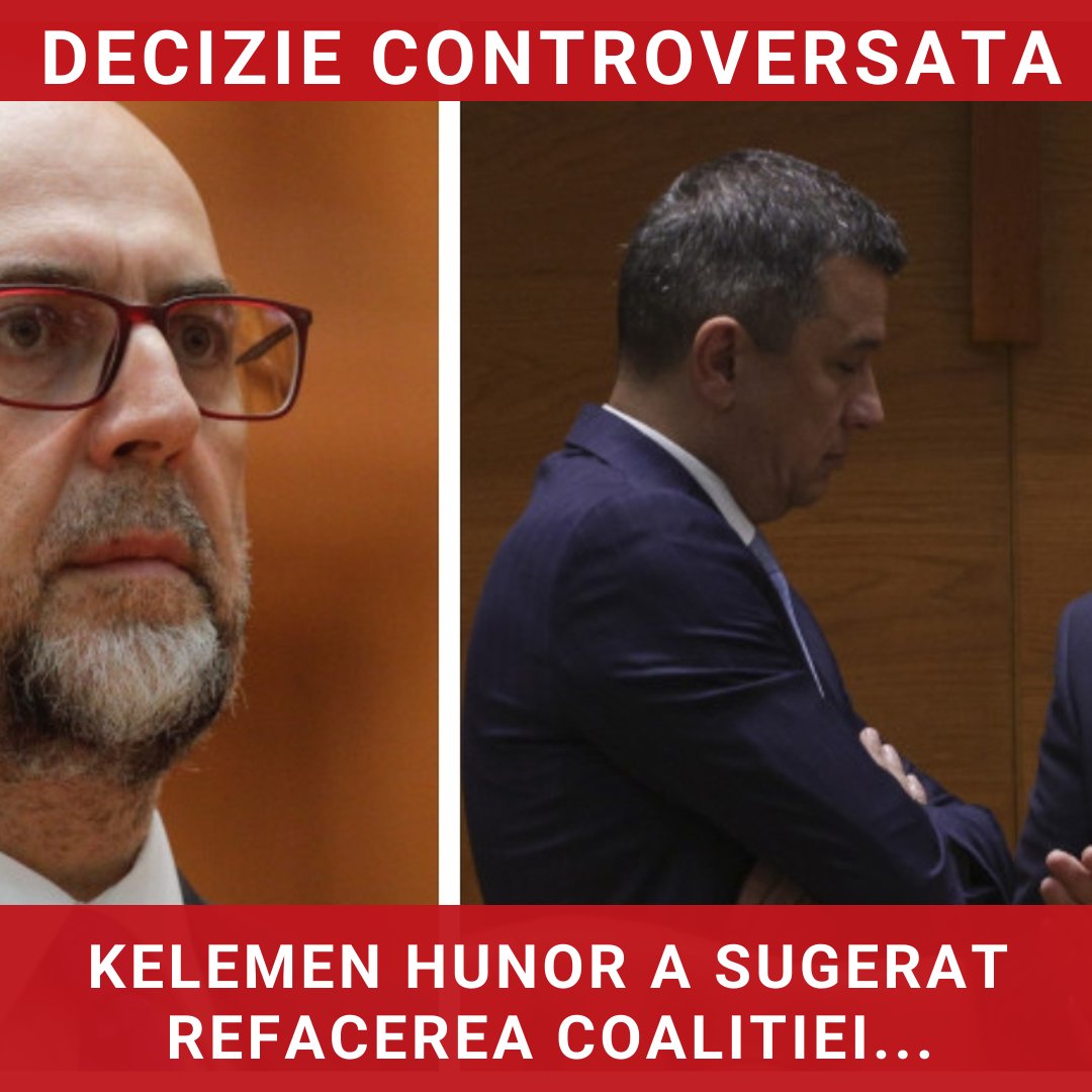 Kelemen Hunor sugerează posibilitatea refacerii coaliției pro-europene în România