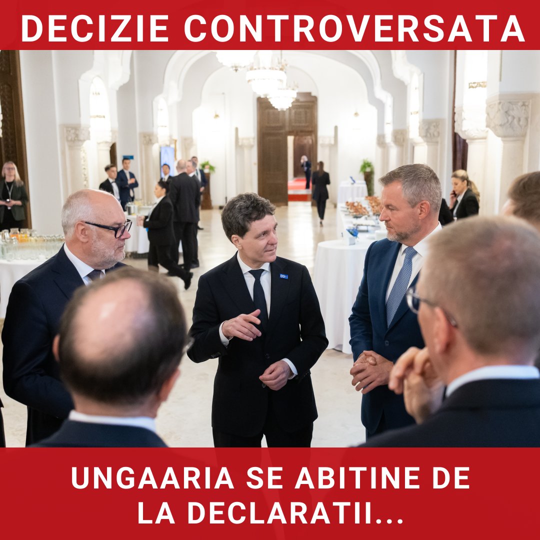 Liderii europeni de la summitul B9 de la București: Ungaria se abține de la declarații ferme