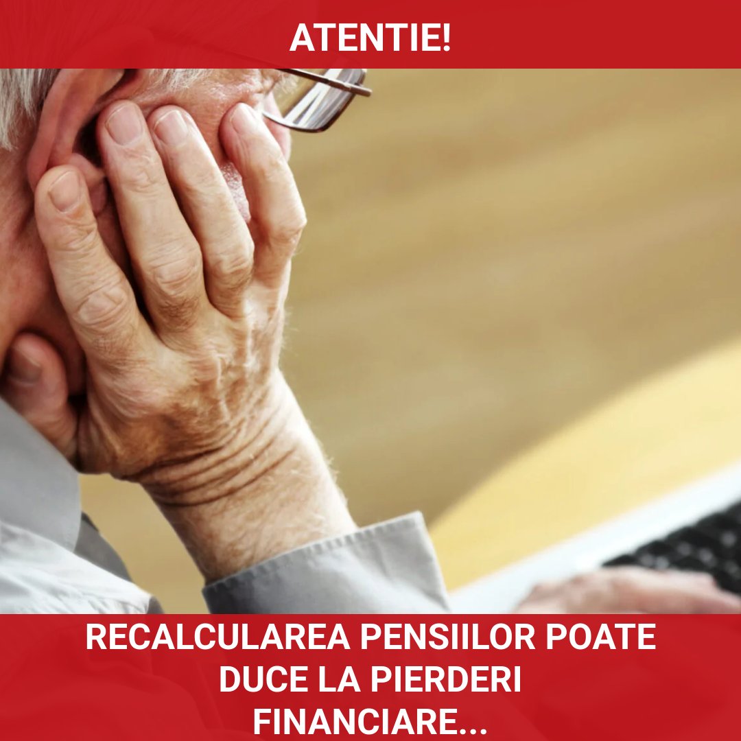 Lovitură pentru pensionari: Recalcularea pensiilor poate duce la pierderi financiare semnificative