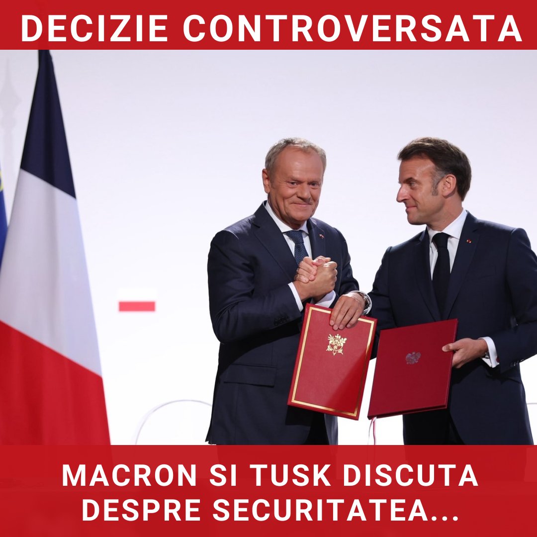Macron și Tusk se întâlnesc la Gdansk pentru a discuta despre securitatea nucleară în Europa