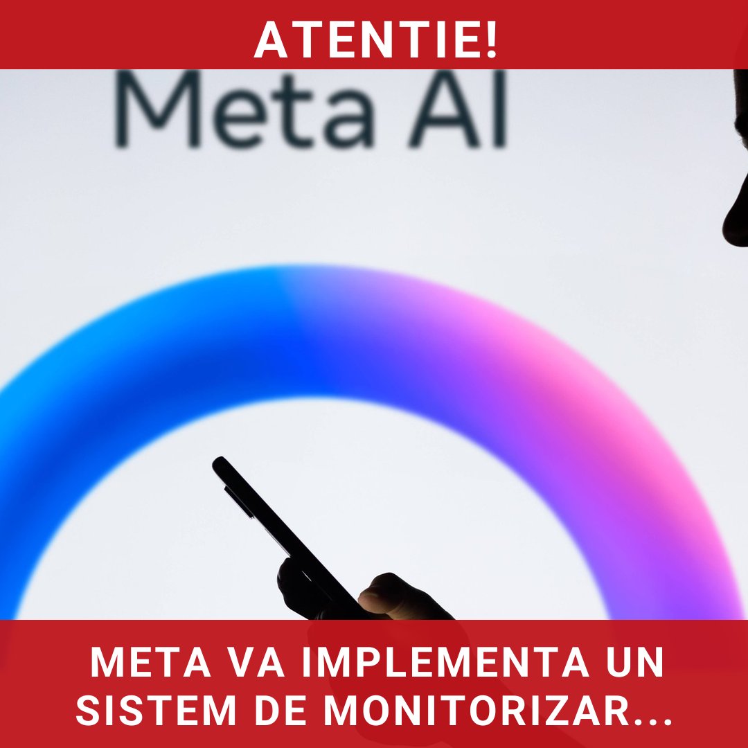 Meta va implementa un sistem de monitorizare a activității angajaților pentru a dezvolta inteligența artificială