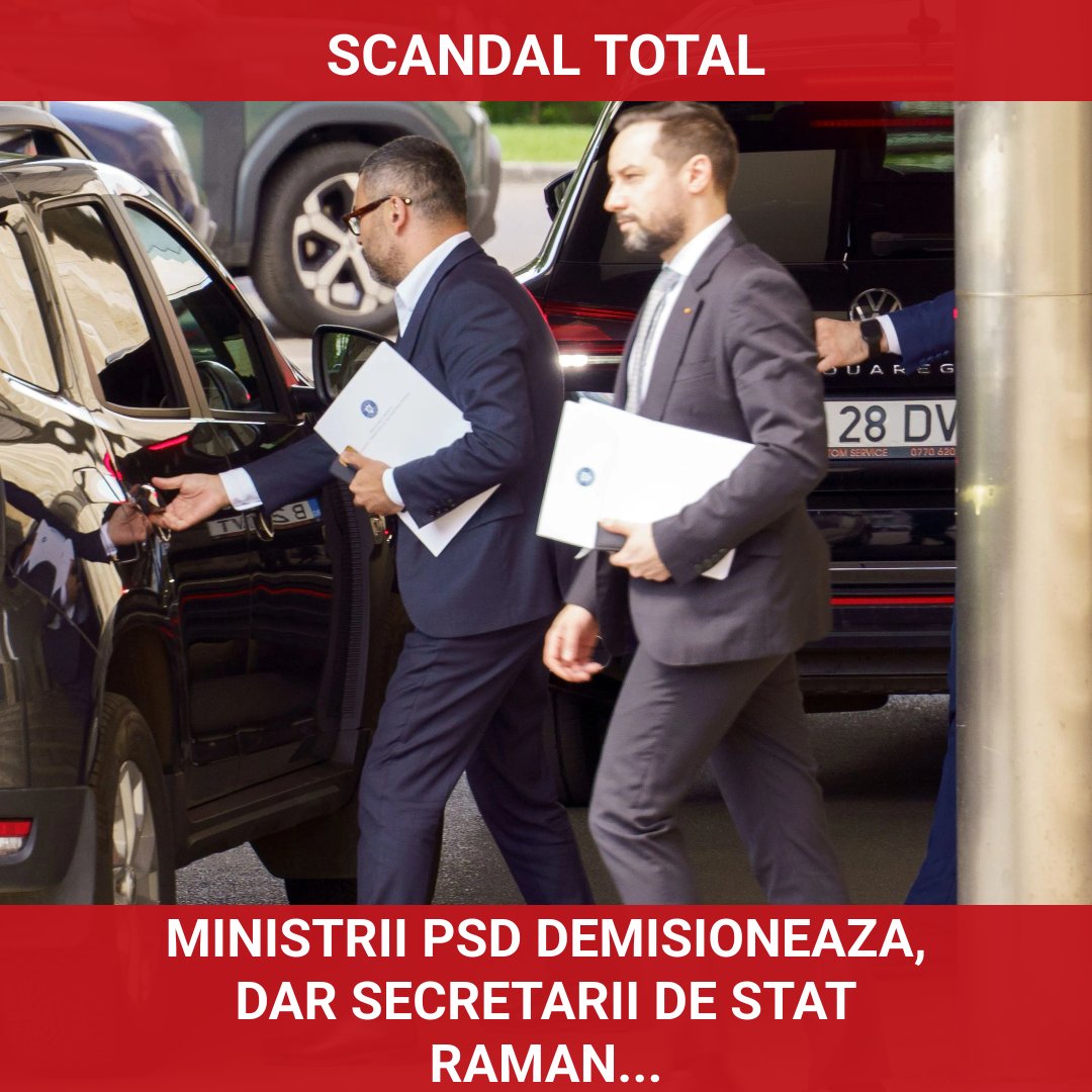 Miniștrii PSD demisionează, dar secretarii de stat rămân: situația guvernamentală actuală