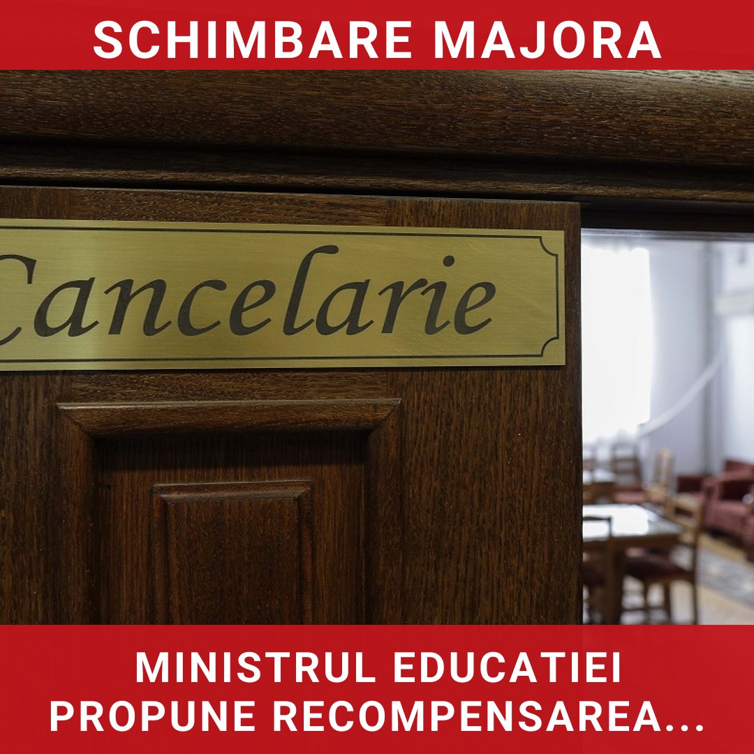 Ministrul Educației propune recompensarea financiară a profesorilor care lucrează peste norma de 40 de ore