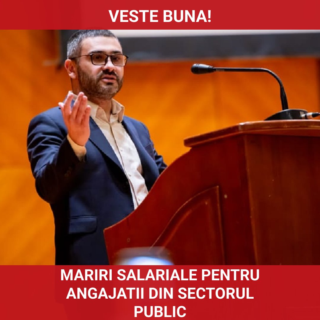 Ministrul Muncii, Florin Manole, anunță creșteri salariale pentru angajații din sectorul public
