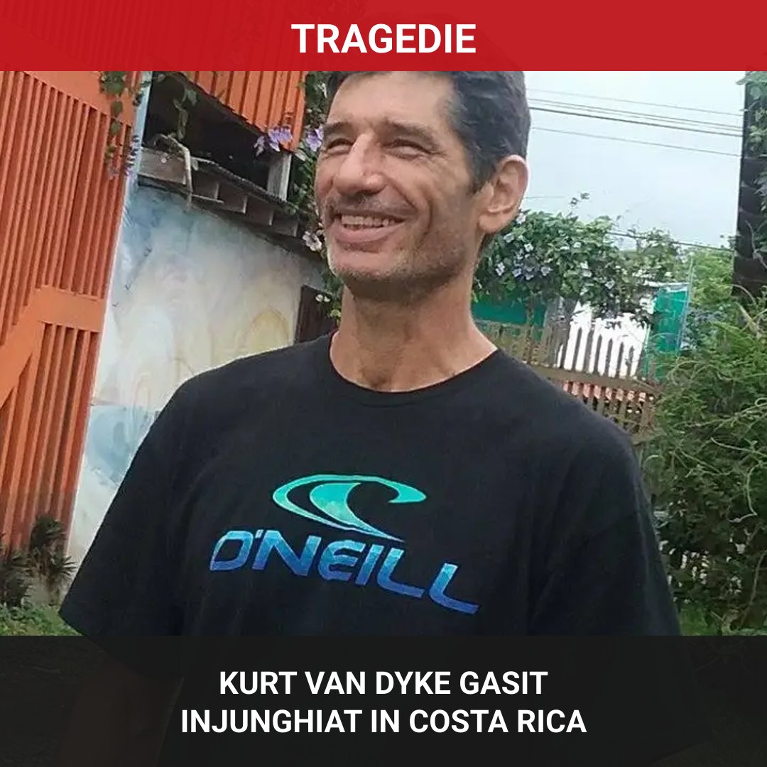 Moarte tragică a unui legendar surfer: Kurt Van Dyke, găsit înjunghiat în Costa Rica