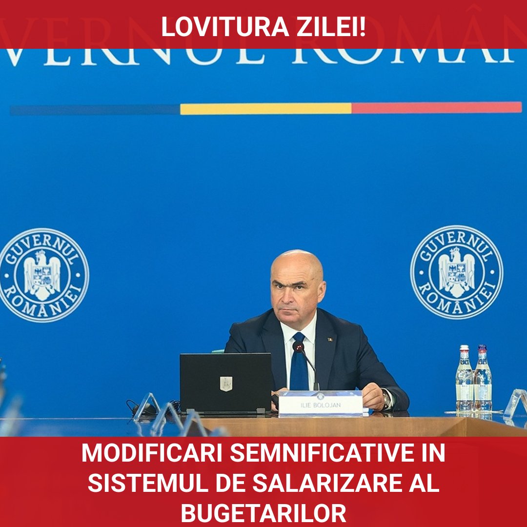 Modificări semnificative în sistemul de salarizare al bugetarilor: sporurile vor fi reduse și plafonate