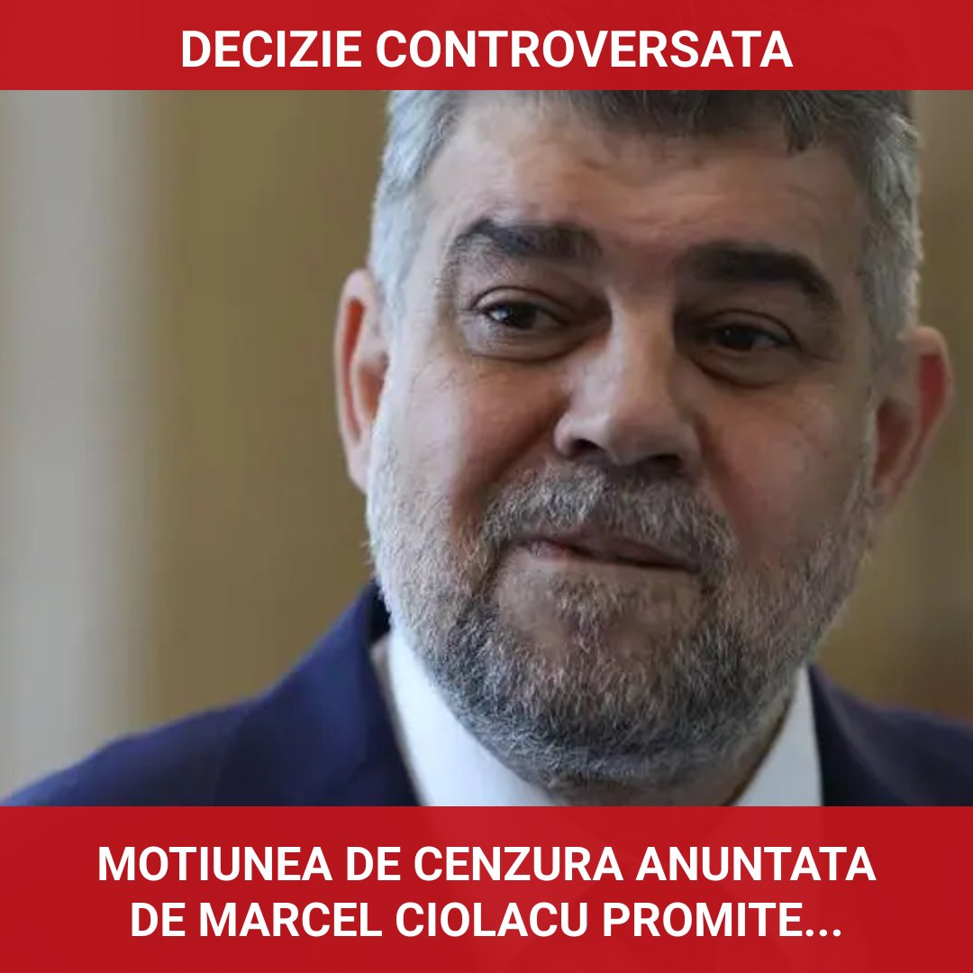 Moțiunea de cenzură anunțată de Marcel Ciolacu promite un moment istoric în politica românească