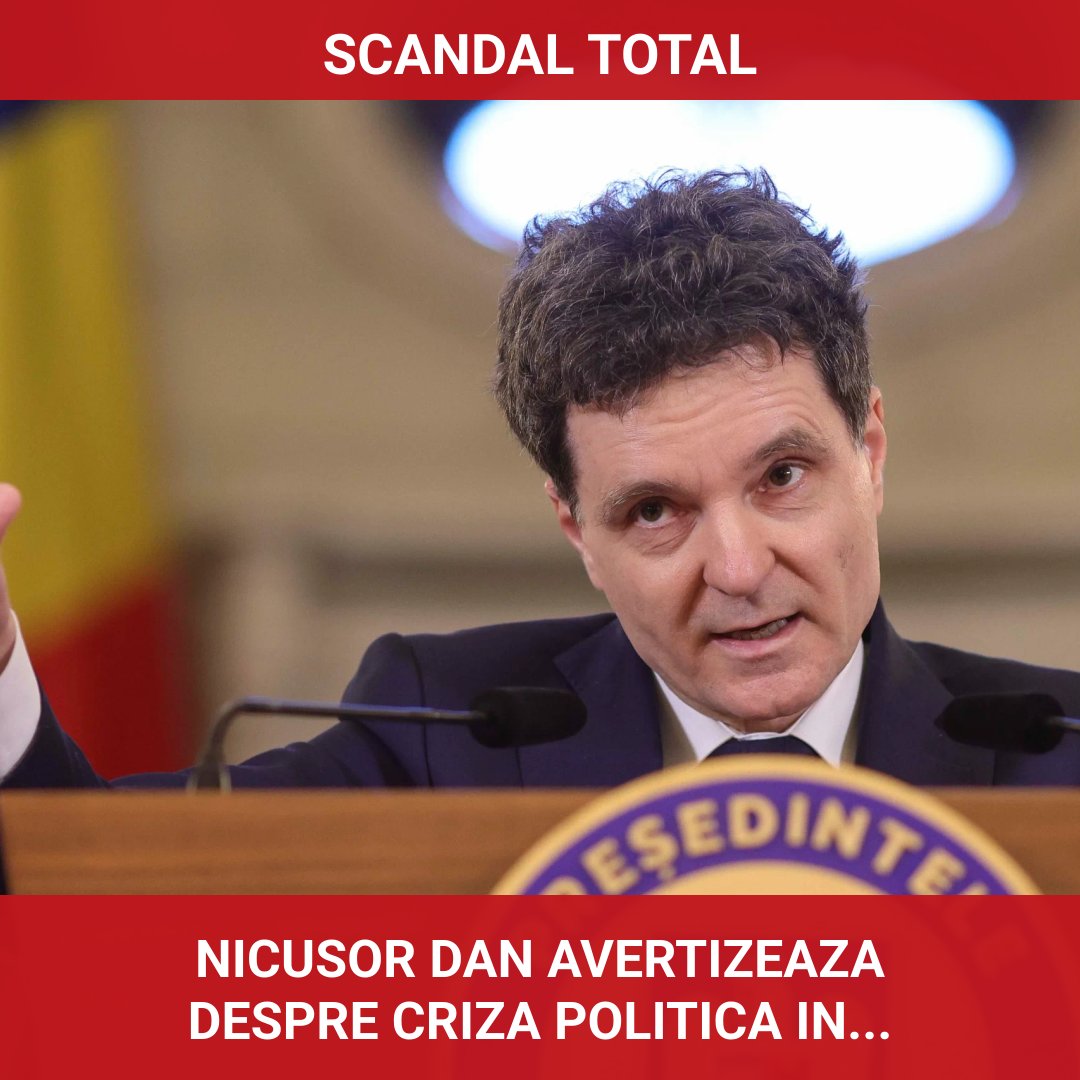 Nicușor Dan avertizează despre criza politică în jurul lui Ilie Bolojan