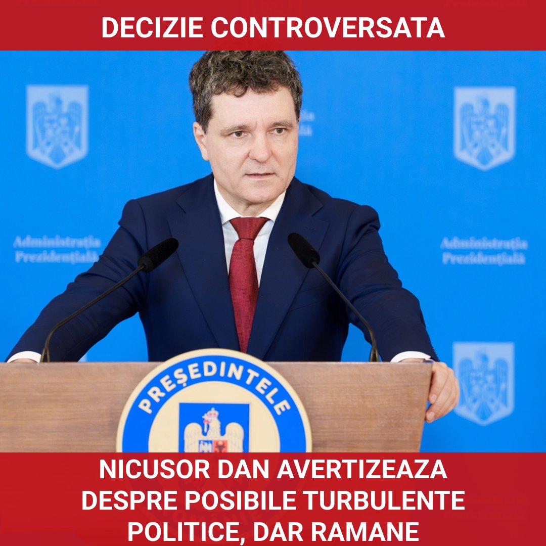 Nicuşor Dan avertizează despre posibile turbulențe politice, dar rămâne optimist în privința PNRR