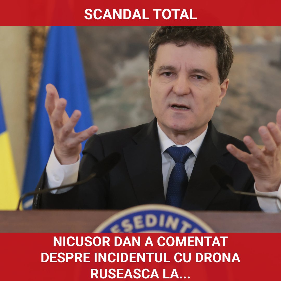 Nicușor Dan, despre incidentul cu drona rusească de la Galați: „Un moment serios pentru România