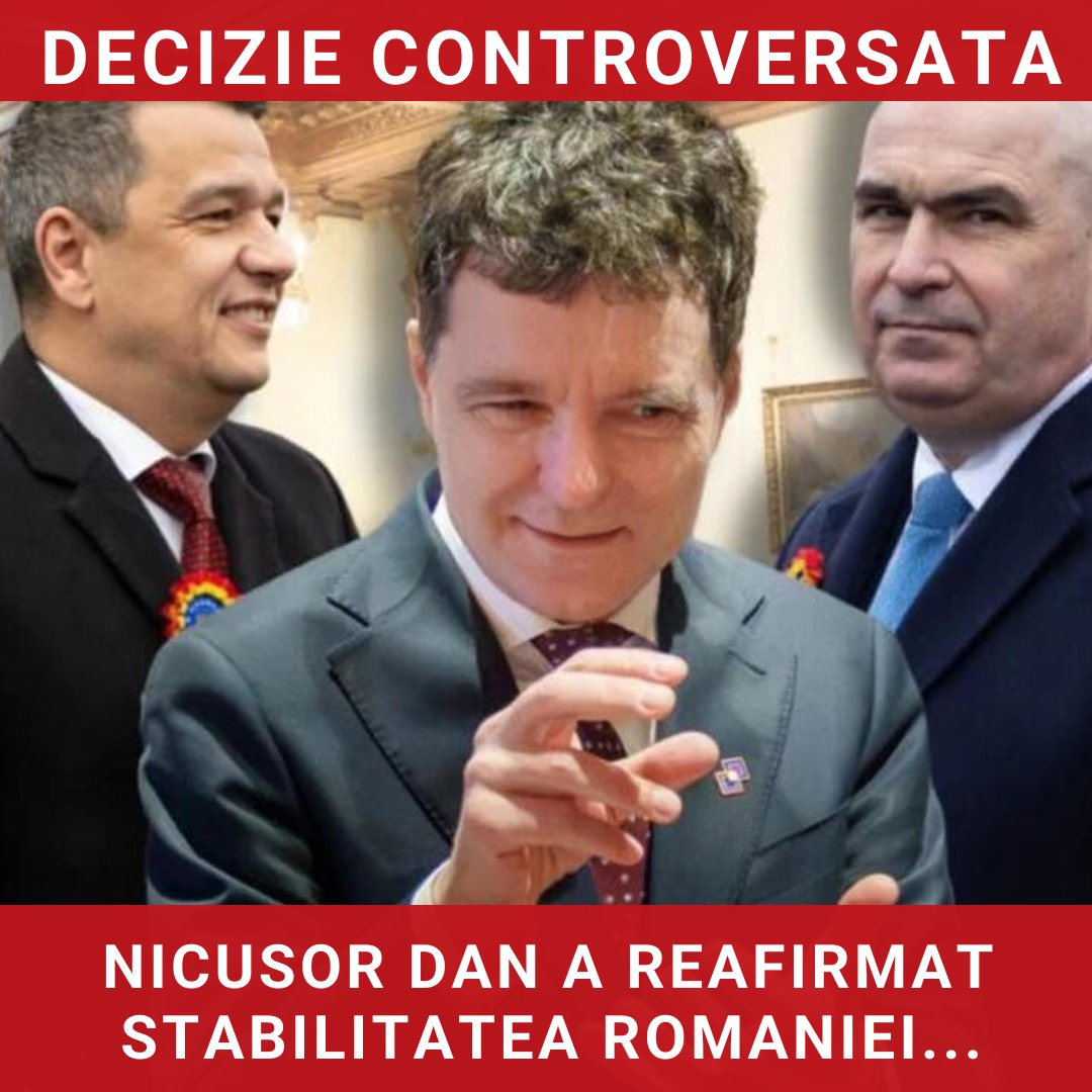 Nicușor Dan reafirmă stabilitatea României în fața moțiunii de cenzură
