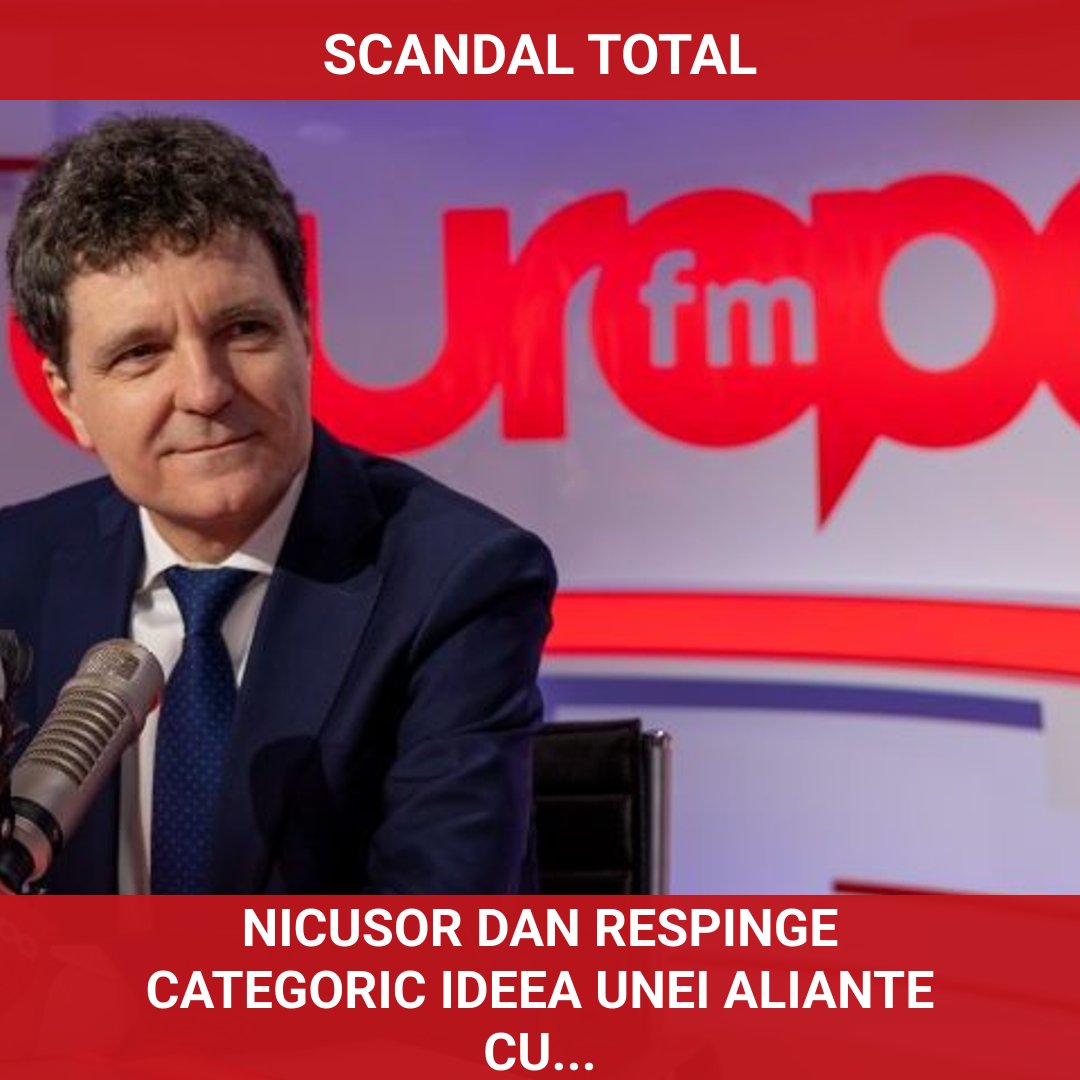 Nicuşor Dan respinge categoric ideea unei alianţe cu PSD şi AUR pentru formarea guvernului