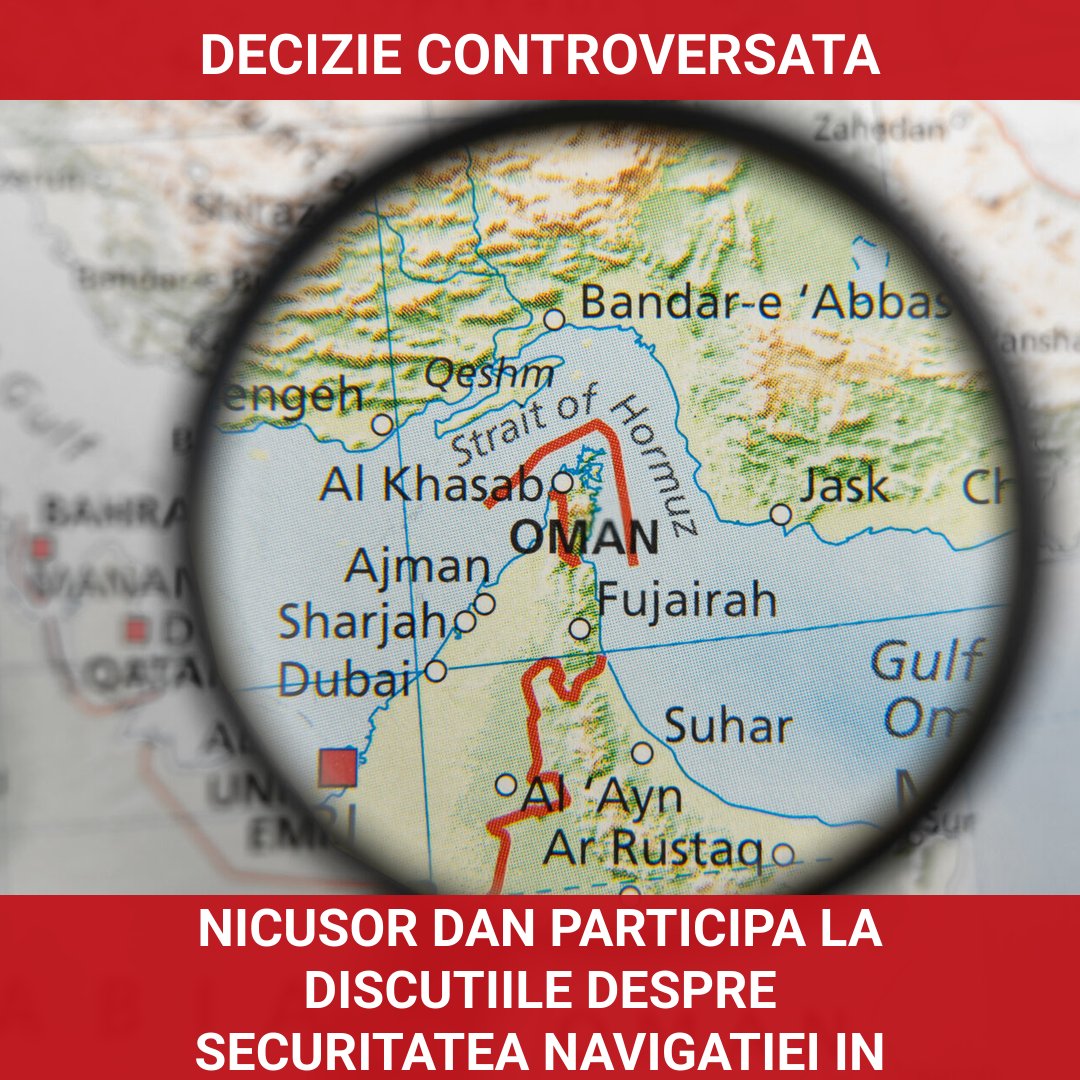 Nicuşor Dan se alătură discuţiilor internaţionale despre securitatea navigaţiei în Strâmtoarea Ormuz