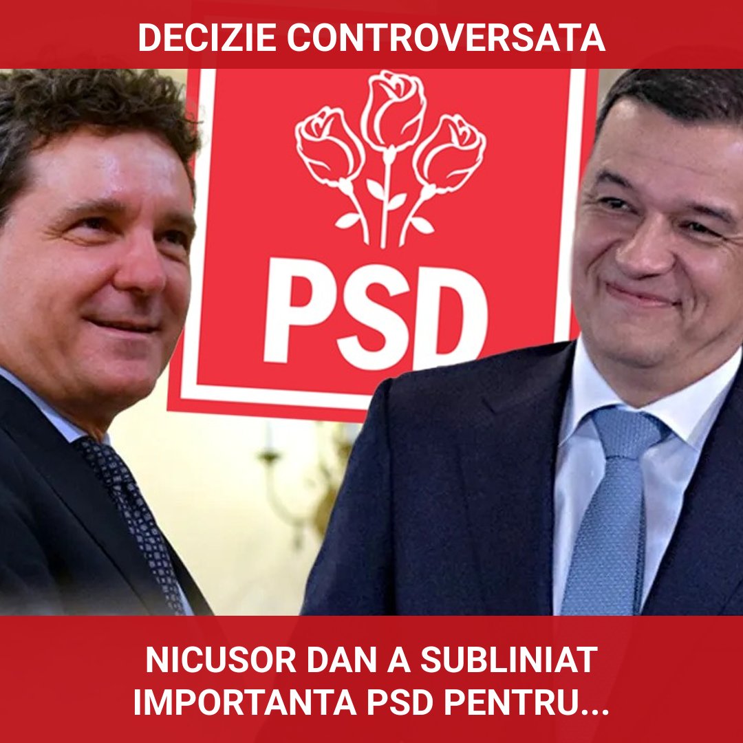 Nicușor Dan subliniază importanța PSD pentru stabilitatea politică a României