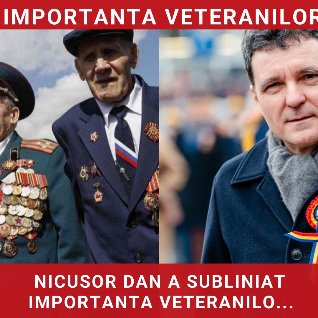 Nicușor Dan subliniază importanța veteranilor de război în mesajul său pentru Ziua Veteranilor