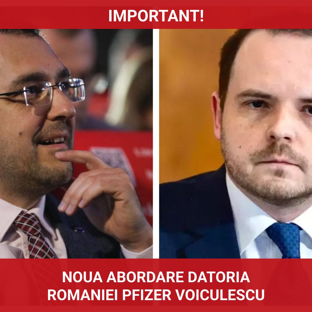 O nouă abordare pentru datoria României către Pfizer: propunerea lui Vlad Voiculescu