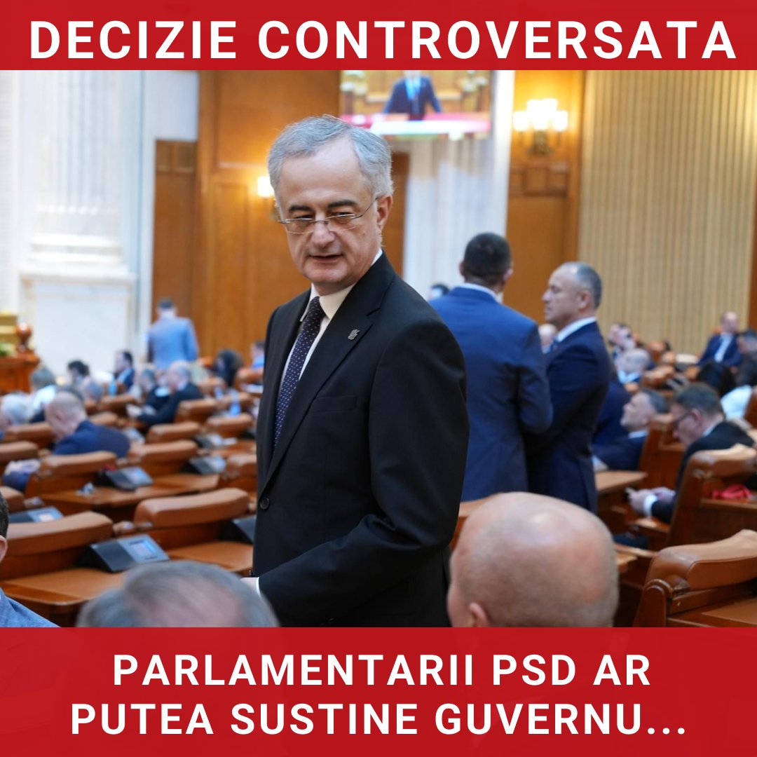 Parlamentarii PSD ar putea susține Guvernul Bolojan în contextul crizei politice