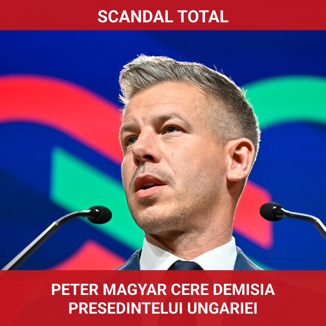 Peter Magyar solicită demisia președintelui Ungariei după întâlnirea de la Palatul Prezidențial