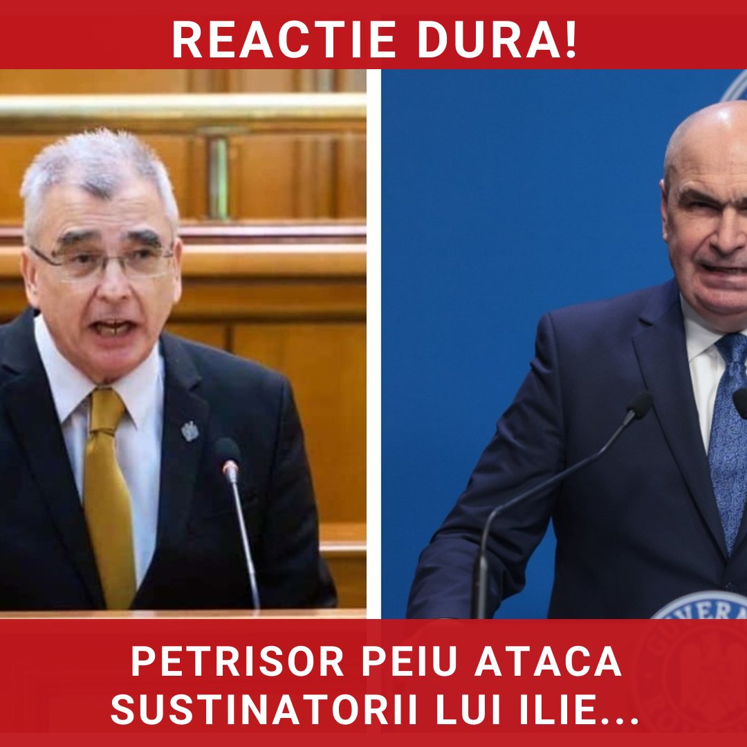 Petrișor Peiu, liderul senatorilor AUR, atacă susținătorii lui Ilie Bolojan privind criza economică