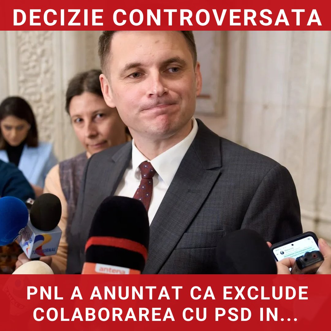 PNL exclude colaborarea cu PSD în viitorul guvern, indiferent de premier